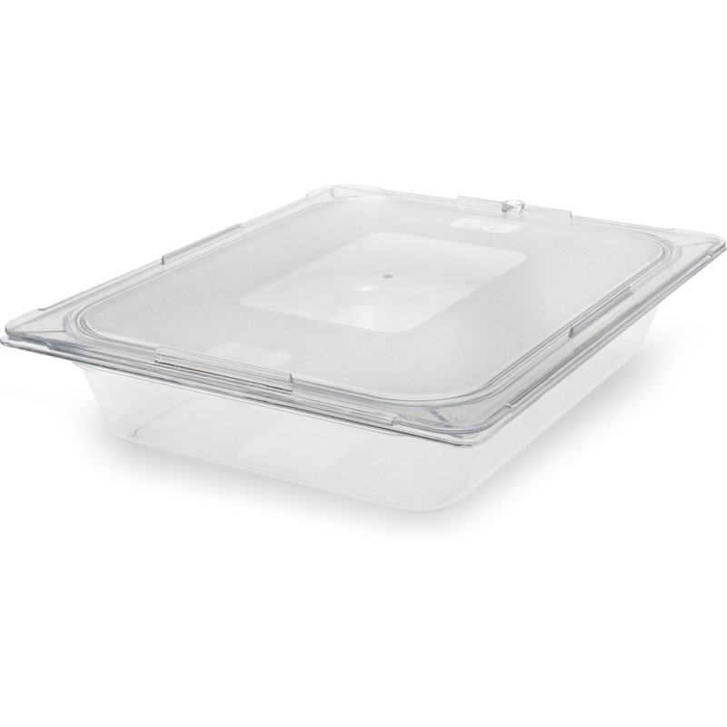 Carlisle Food Service Products Top Notch® Rectangle Plastic Food Storage Container, Clear
