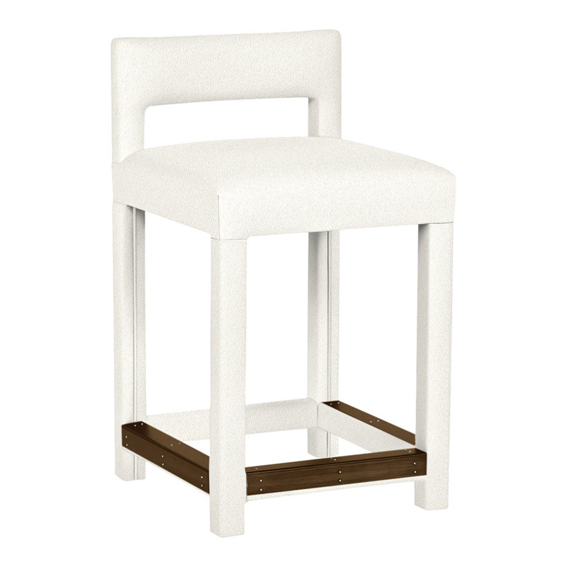 Thom Filicia 25.5'' Counter Stool, Havana, Kennelly Snow