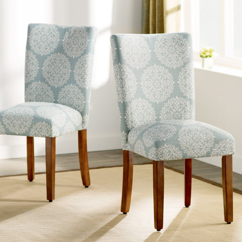 Cocar 20.5'' H Dining Chair, Sky Blue Medallion