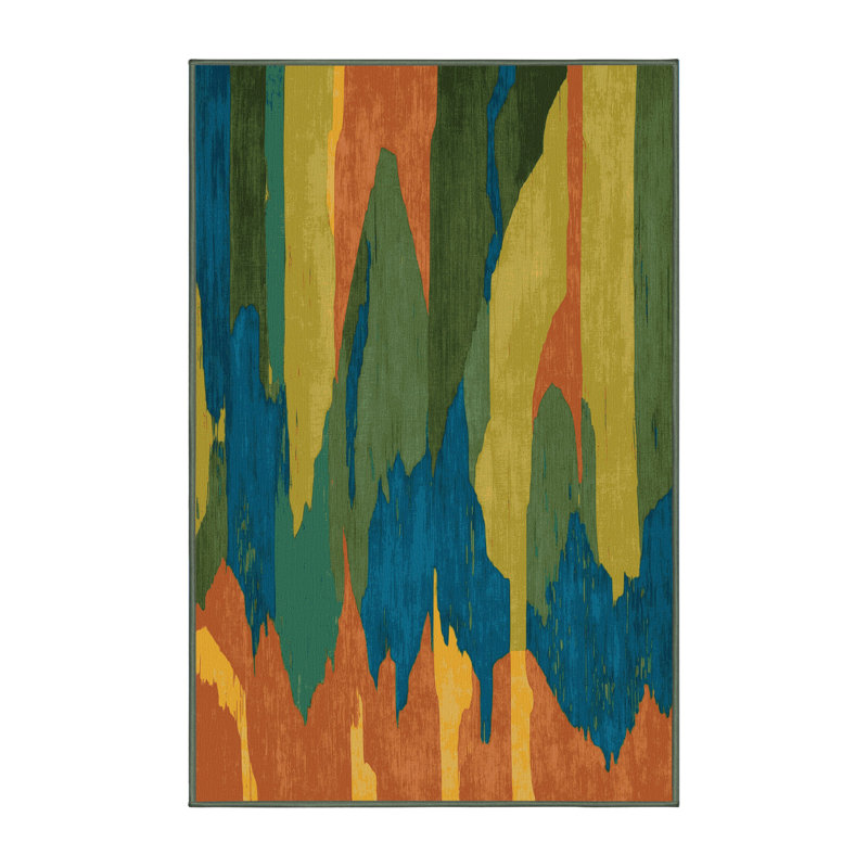Eternal Cascade Rug, Rectangle 2' x 3'