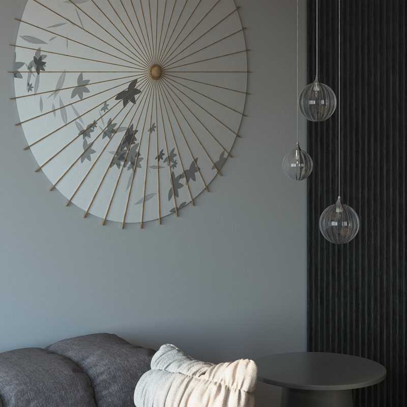 Vine 3 - Light Pendant, Black