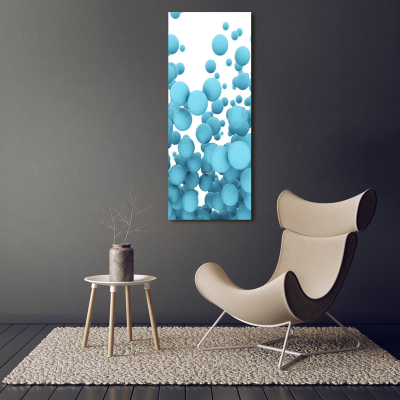 Abstraction Balls - Wrapped Canvas Print