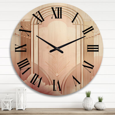 Horloge murale Art Nouveau Elegancein