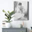 Soft Silhouette V - reproduction sur toile tendue-1944371682
