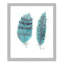 «Feathers in Turquoise II», art encadré-47566112-47566106
