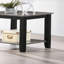 Table de bout simple en bois d'hévéa-1414709876