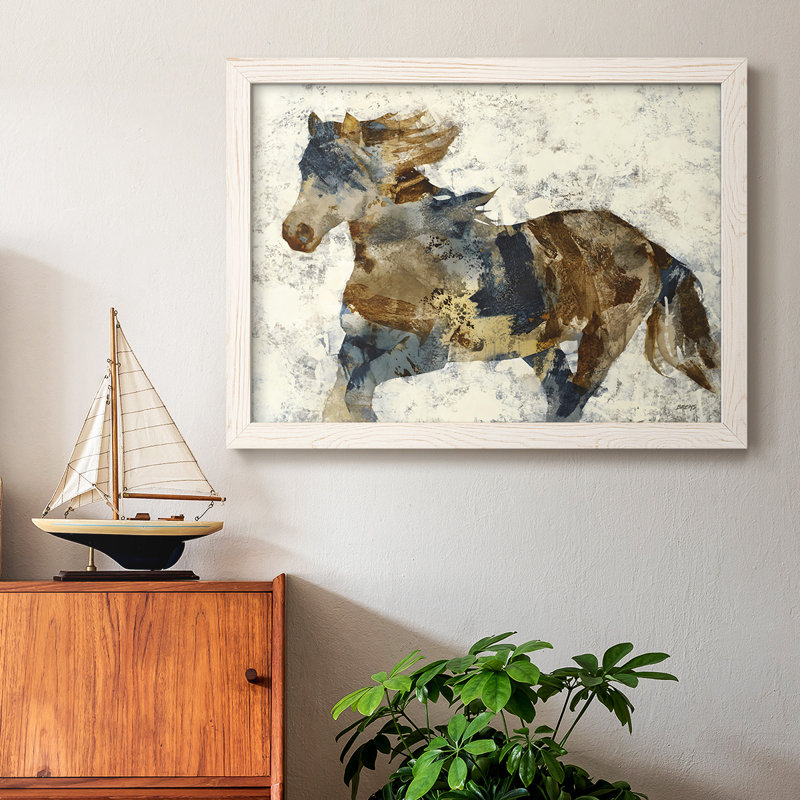 Gallop, reproduction d'art sur toile, Blanc, H 14 po x l 20 po x P 1,5 po