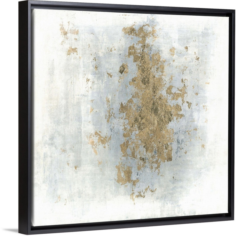 «All That Glitz I» par Joshua Schicker, reproduction sur toile, H 32 po x l 32 po x P 1,75 po, Cadre flottant noir