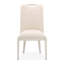 Chaise d'appoint de salle à manger Portrait - Albâtre blanc