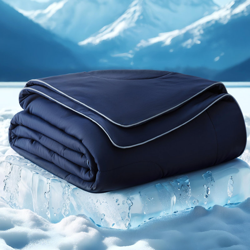 Couvertures rafraîchissantes de literie pour dormeuses chaudes - Couverture d'été, Bleu, Jeté