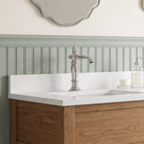 Artifacts® Widespread Bathroom Faucet with Drain Assembly