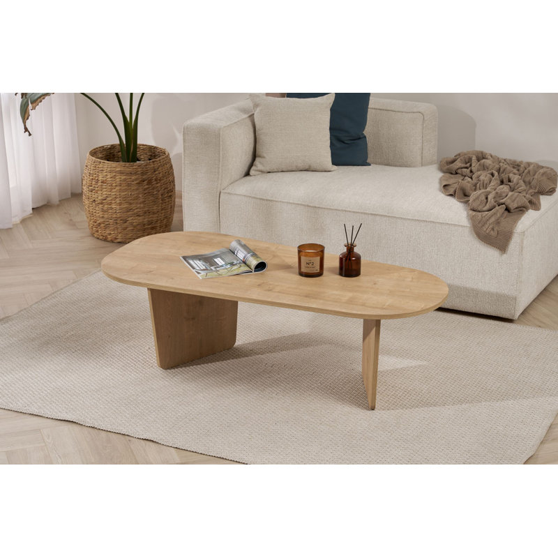 Coffee Table, 65cm H x 130cm W x 40cm D, Oak