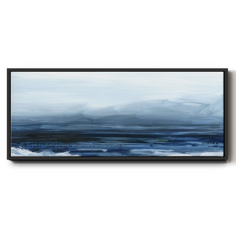 View from the Lighthouse I- Framed Canvas, 24" H x 60" W