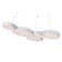 Lunas 1 - Light White LED Geometric Pendant