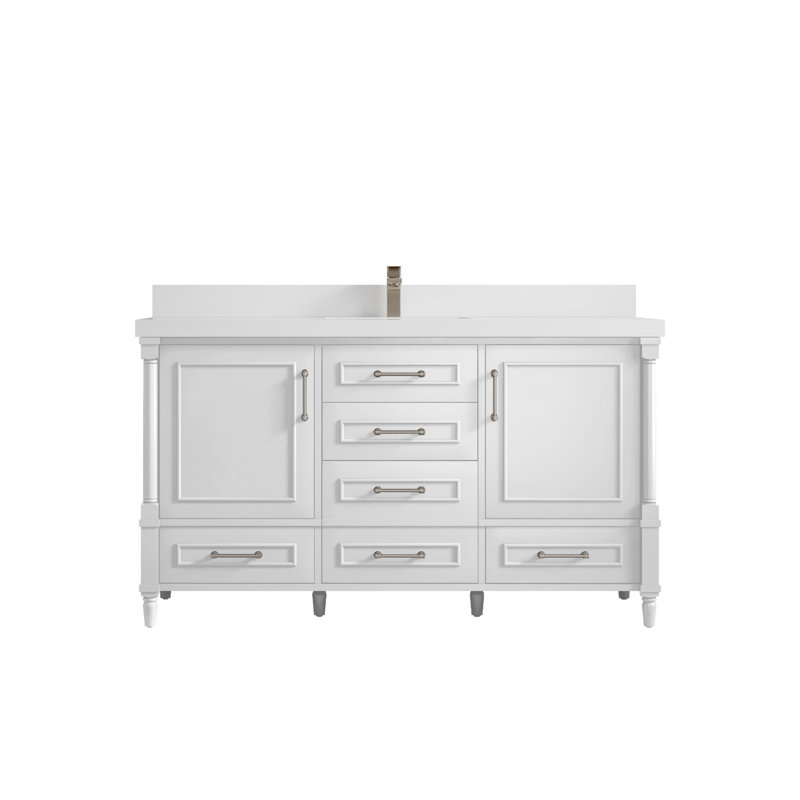 Ensemble de meuble-lavabo simple 60 po Aberdeen, WWCL1579