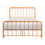 Lit plateforme élégant en métal, assemblage facile et aucun sommier requis, livraison compacte-1501733395-1501733393