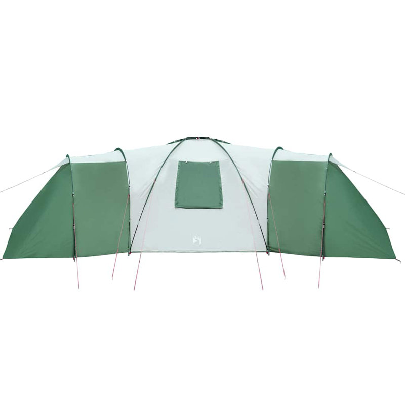Tente pour famille Vidaxl imperméable pour 12 personnes, Vert