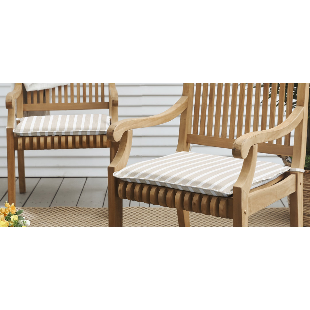 Indoor/Outdoor Sunbrella Seat Cushion (Set of 2) Kelly Clarkson Home 