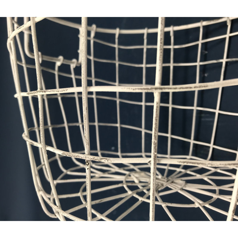 Ensemble de paniers en fil métallique, H 9,5 po x l 12,5 po x P 12,5 po