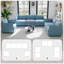 Canapé modulaire modulaire, siège convertible avec rangement, ensembles comprenant un canapé à trois places et des canapés, causeuse et fauteuil simple (1 + 2 + 3 sièges) pour le salon-67020093