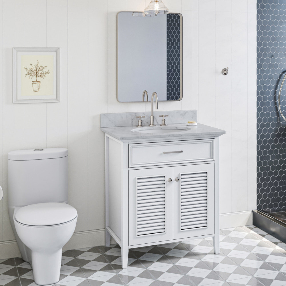 31'' Single Bathroom Vanity, White