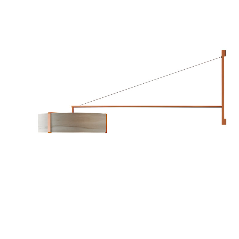 Thesis 1 - Light LED Swing Arm, Matte Black, 3000K, Ivory White