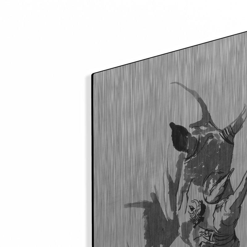" Rhino " by Pechane, 24" H x 16" W