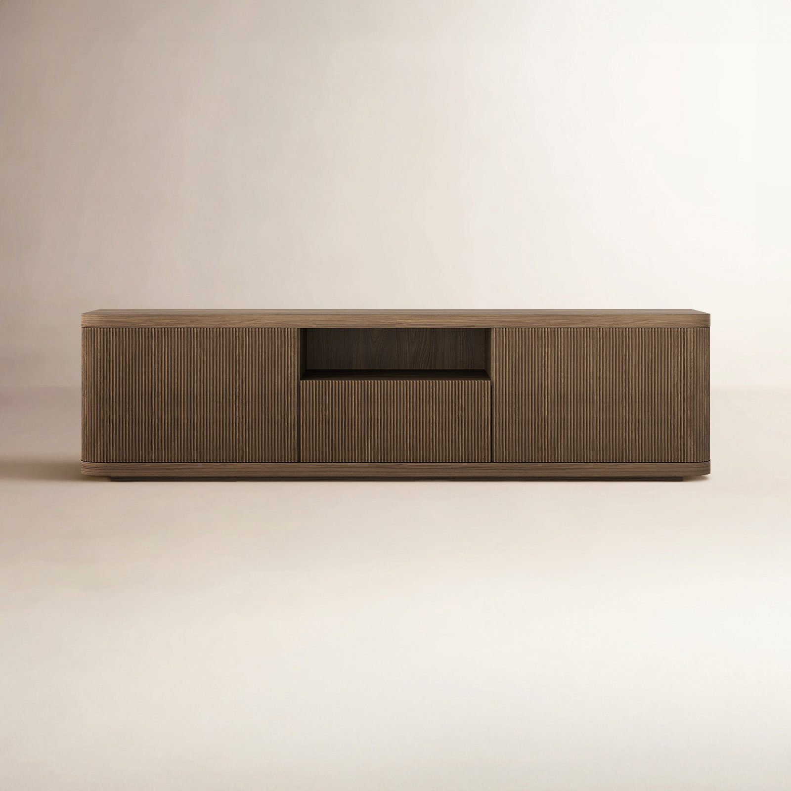 79" Walnut TV Stand