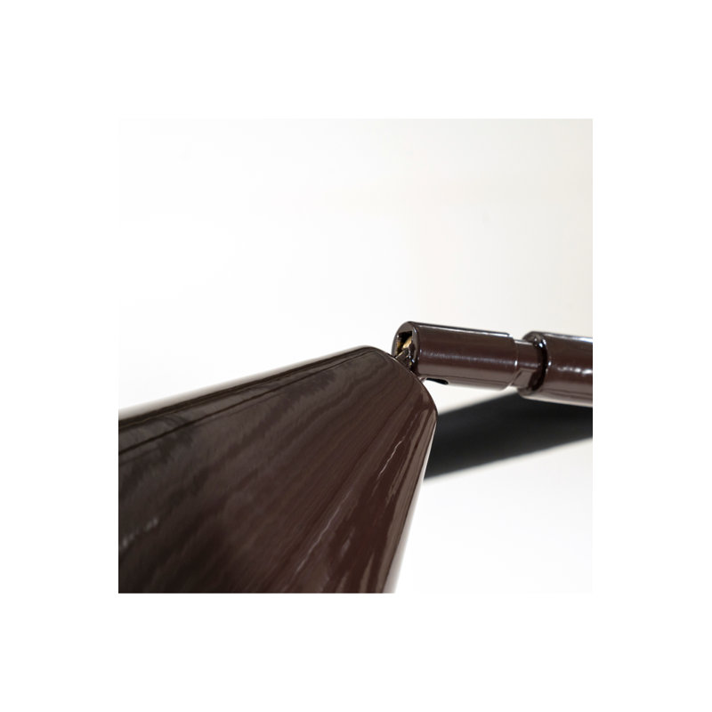 Floor Lamp Task Floor Lamp, Brown, 40 W, Brown