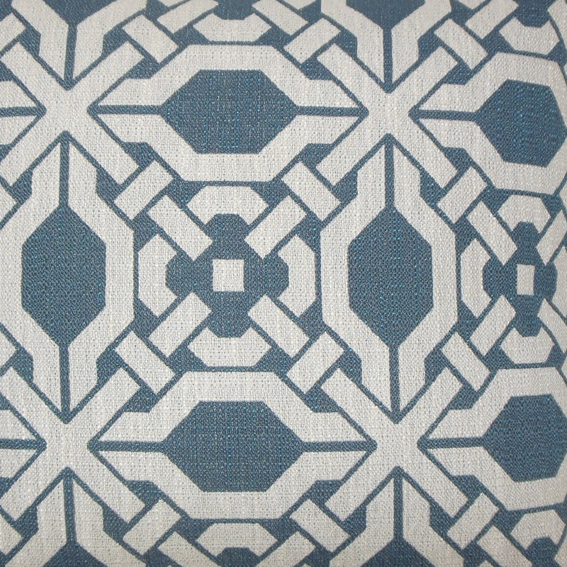 Coussin décoratif géométrique quad, H 20 po x l 20 po x P 5 po