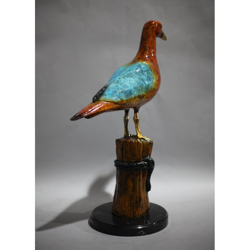 Oiseau sur un arbre H 22 po