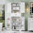 Bathroom Storage Cabinet With Multi-Functional Storage Space, Drawer With Slide Rails, Adjustable Shelf-1911923366