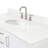 Single Bathroom Vanity with Carrara Quartz Top-94003649-121646135