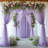 Wrinkle Free Chiffon Backdrop Curtains, 2 Panels Sheer Drapes For Backdrop, Wedding Tulle Curtains, 4.9x 9.8ft Sheer Curtain Drapes For Party Birthday Wall Decoration-783263732