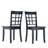 Alexa-Mae 6 - Person Solid Wood Top Four Leg Dining Set-911625215
