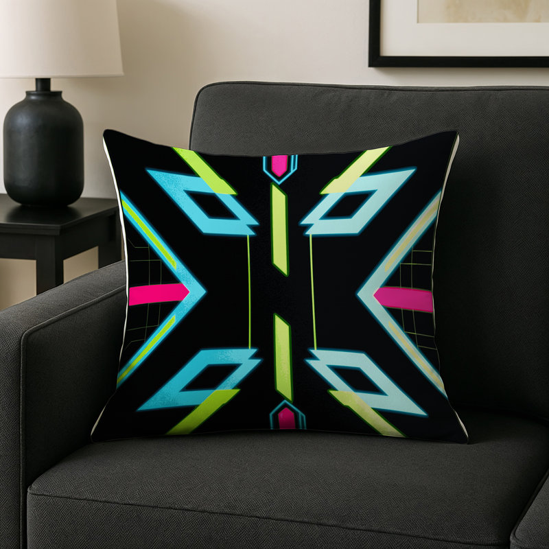 Coussin intérieur et extérieur Electro, Square 20"