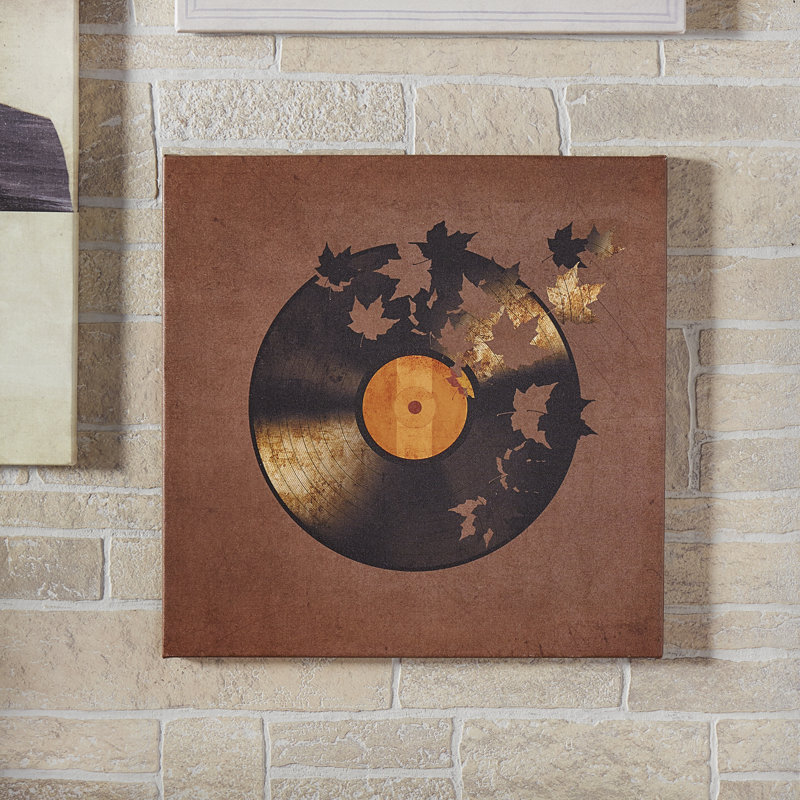 « automne song », impression sur toile tendue, H 40 po x l 26 po x P 1,5 po