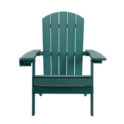 Chaise Adirondack pliante en plastique Tranquilo Depot