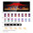 60 Inch Recessed Ultra Thin Tempered Glass Front Wall Mounted Electric Fireplace With Remote And Multi Color Flame & Emberbed, LED Light Heater