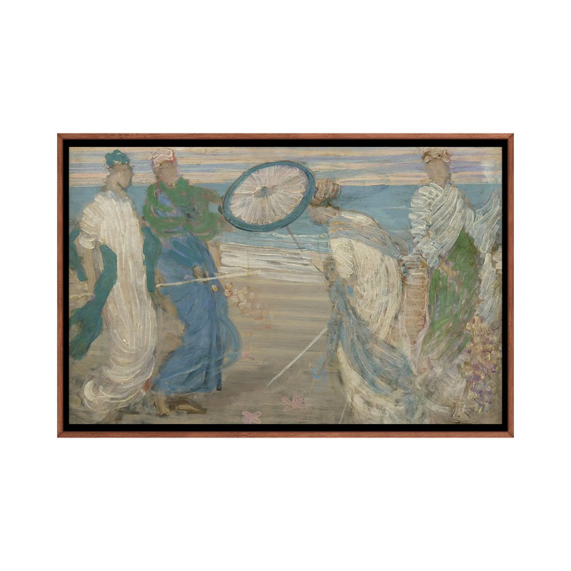 Print, 101.6 cm H x 152.4 cm W x 4.445 cm D, Classic Wood