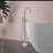 Triple Handle Floor Mounted Tub Filler With Handshower-50686042