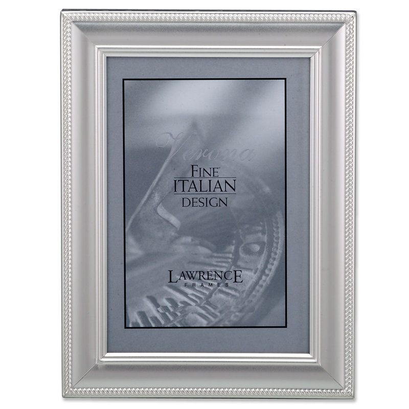 Cadre photo classique corde, 5 po x 7 po, Noir