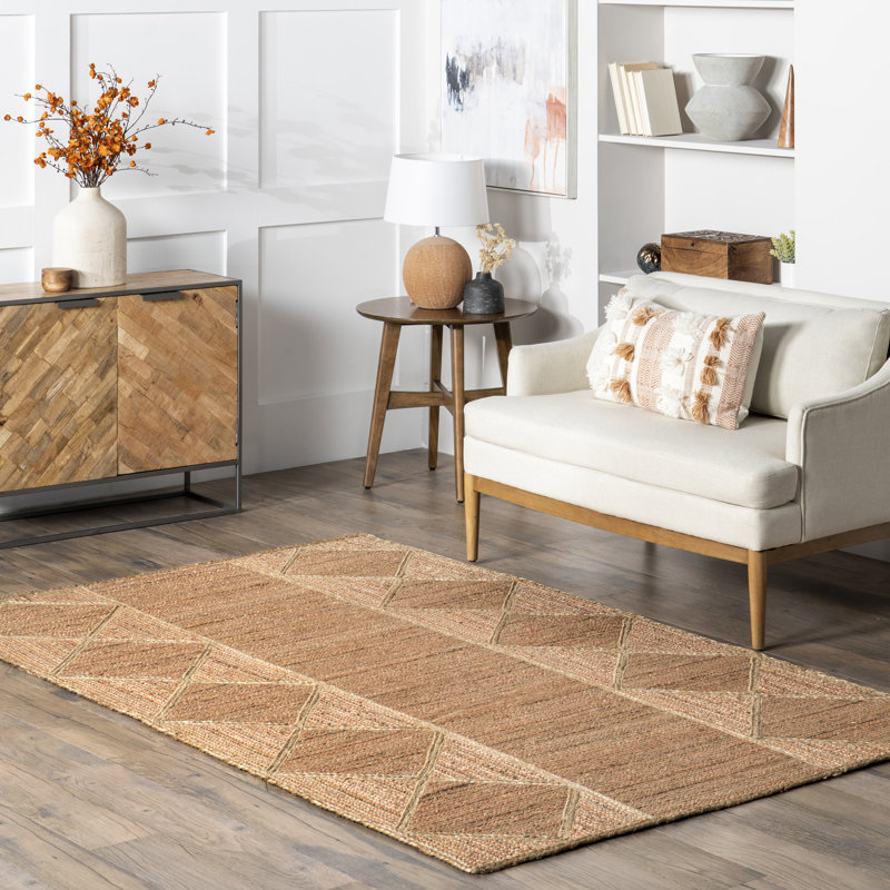 Tapis en jute Errika, Rectangle de 5 pi x 8 pi