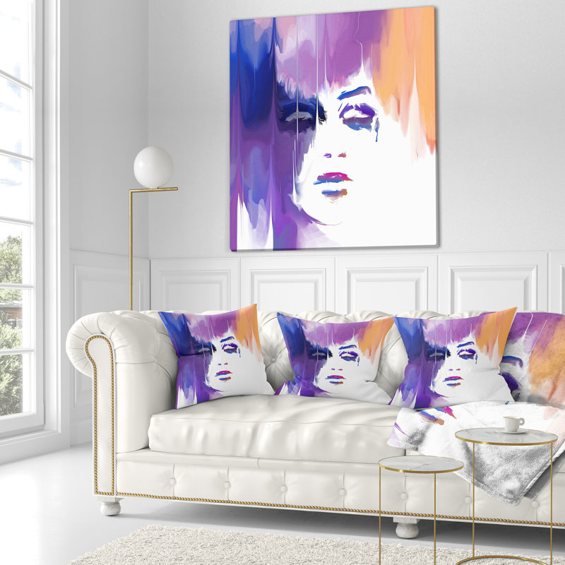 Coussin lombaire à femme élégante