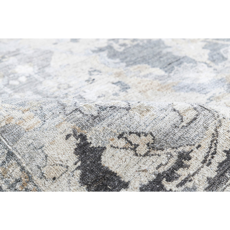 High-Quality Hand-Knotted Multi Area Rug, Rectangle 5' x 8'