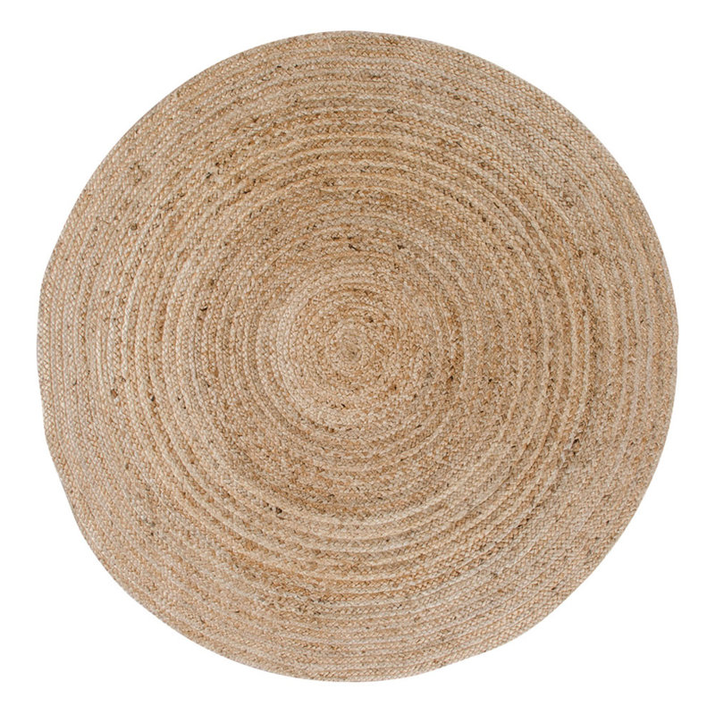 Round Alfrik Solid Colour Area Rug, Round 180cm