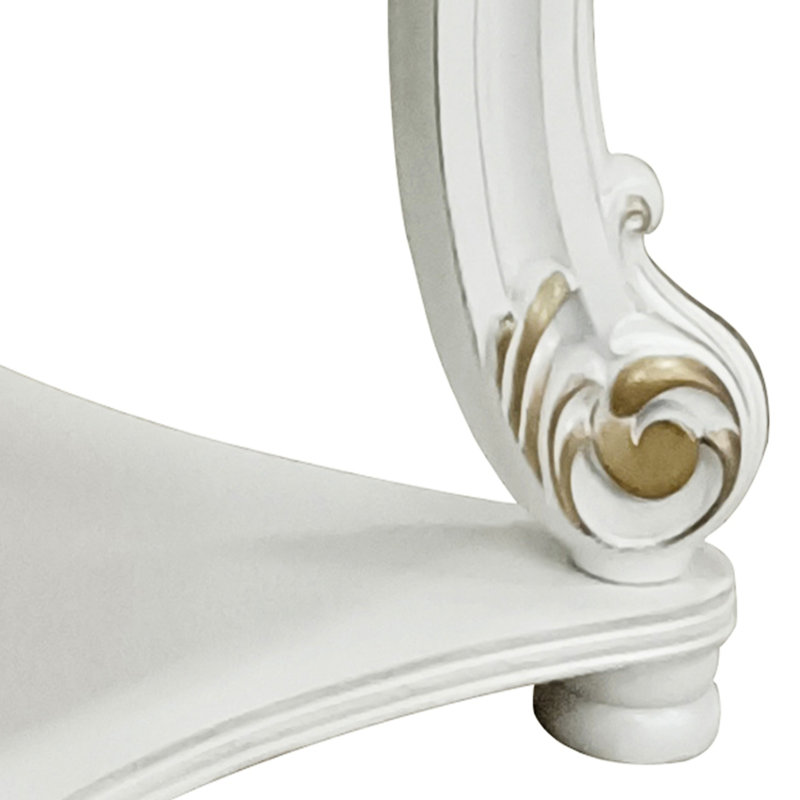 Table de bout rectangulaire Antique Pearl