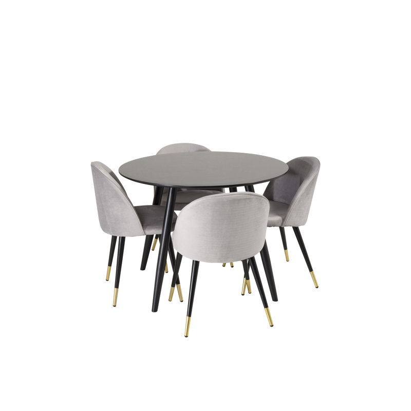 Swann 4 - Person Dining Set