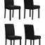 4Pc 4Pc Chaises rembourrées 4Pc-2134268383