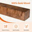Solid Wood Fireplace Shelf Mantel